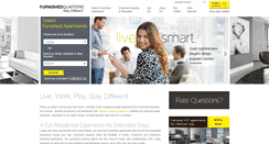 Desktop Screenshot of furnishedquarters.com